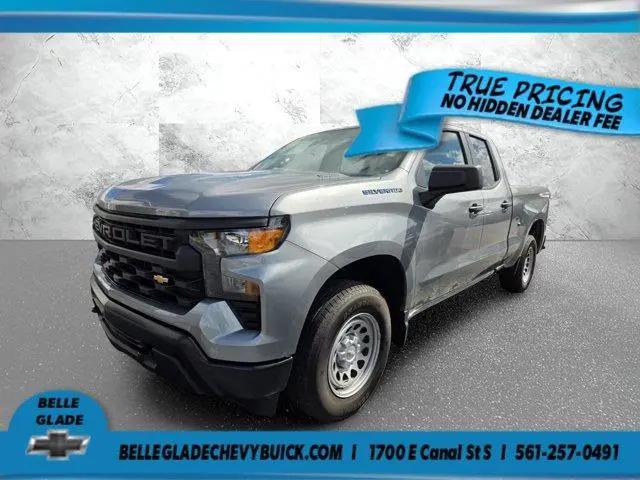 2025 Chevrolet Silverado 1500 2WD Double Cab Standard Bed WT for sale in Belle Glade, FL