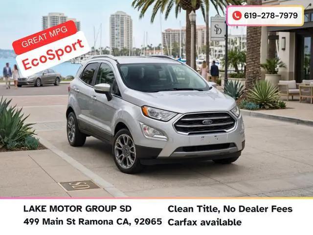 2019 Ford EcoSport Titanium for sale in Ramona, CA