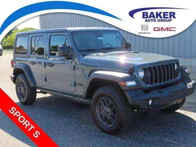 2024 Jeep Wrangler 4-Door Sport S 4x4 for sale in Cadillac, MI