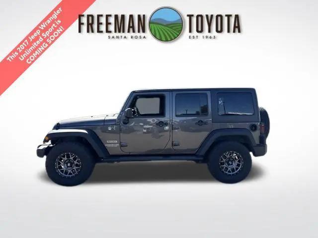 2017 Jeep Wrangler Unlimited Sport for sale in Santa Rosa, CA