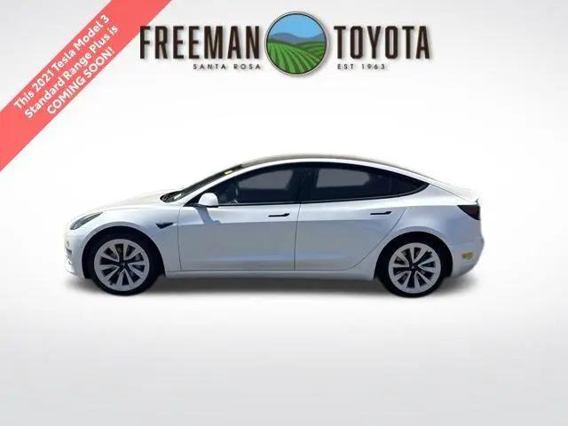 2021 Tesla Model 3 Standard Range Plus Rear-Wheel Drive for sale in Santa Rosa, CA