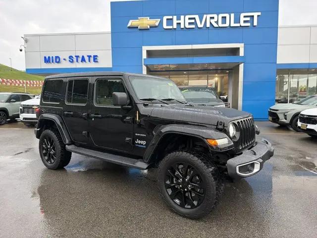 2021 Jeep Wrangler 4xe Unlimited Sahara 4x4 for sale in Sutton, WV