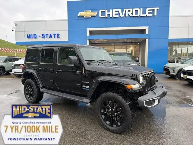 2021 Jeep Wrangler 4xe Unlimited Sahara 4x4 for sale in Sutton, WV