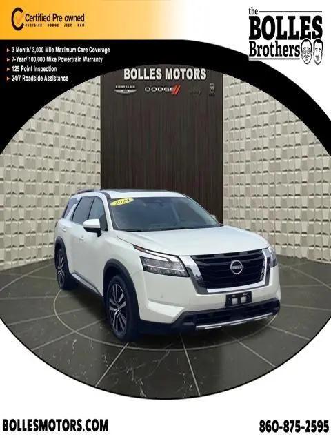 2024 Nissan Pathfinder Platinum 4WD for sale in Ellington, CT
