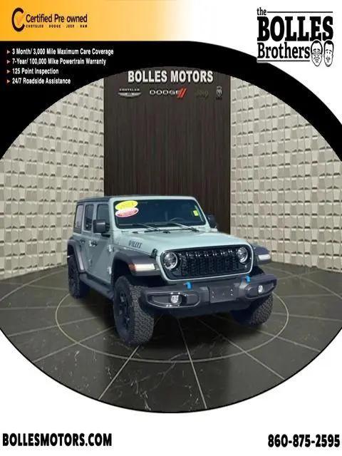 2024 Jeep Wrangler 4xe Willys 4xe for sale in Ellington, CT