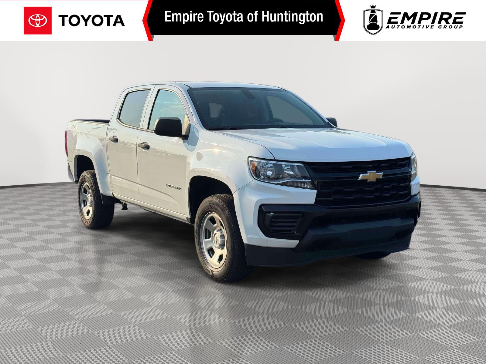 Summit White 2022 Chevrolet Colorado Pickup Truck Four-Wheel Drive Automatic