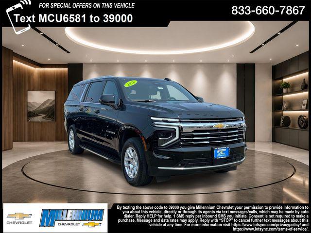 Black 2026 Chevrolet Suburban SUV / Crossover Four-Wheel Drive Automatic
