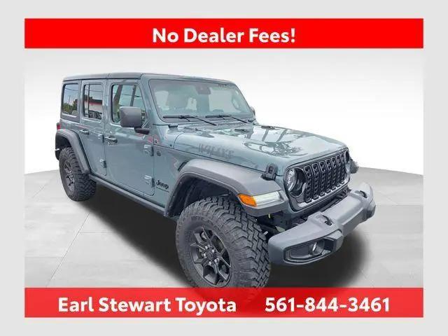 2025 Jeep Wrangler 4-Door Willys 4x4 for sale in Lake Park, FL