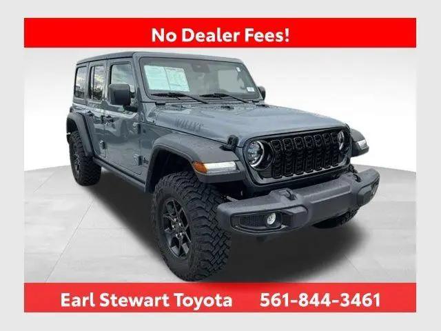 2025 Jeep Wrangler 4-Door Willys 4x4 for sale in Lake Park, FL