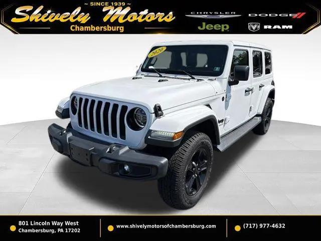 2020 Jeep Wrangler Sahara Altitude 4x4 for sale in Chambersburg, PA