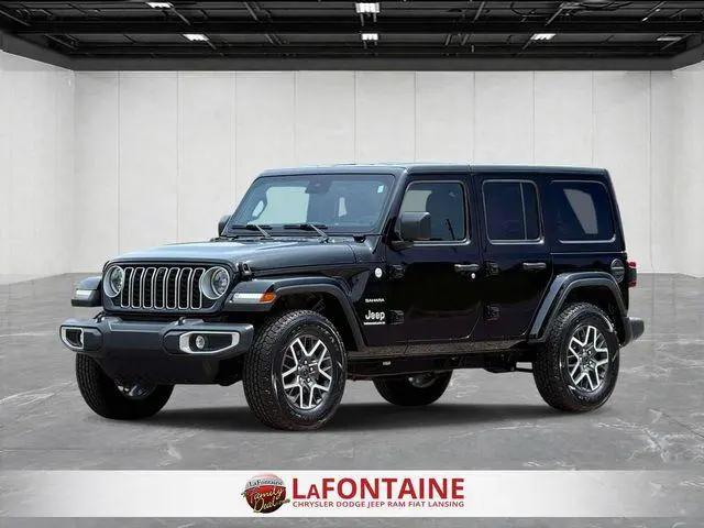 2024 Jeep Wrangler 4-Door Sahara 4x4 for sale in Lansing, MI