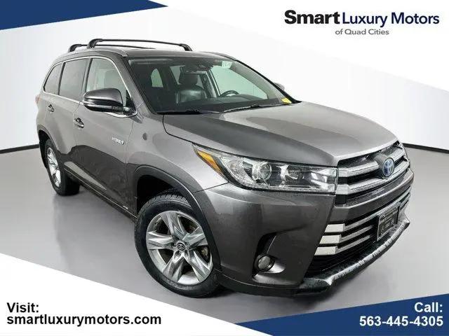 2017 Toyota Highlander Hybrid Limited for sale in Davenport, IA