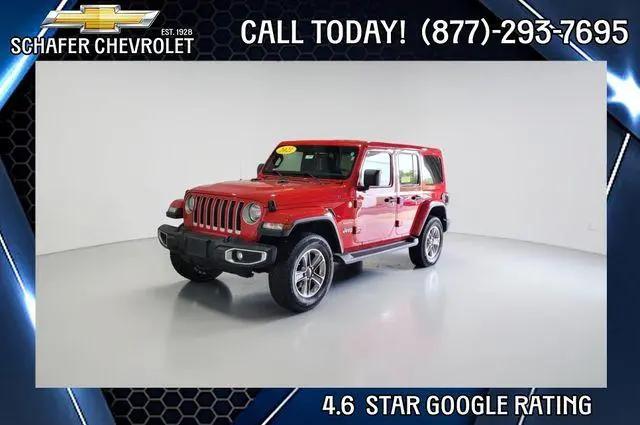 2021 Jeep Wrangler Unlimited Sahara for sale in Pinconning, MI
