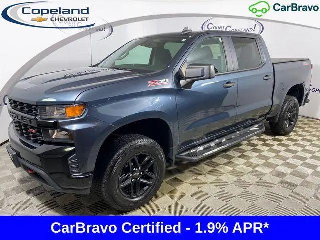 2020 Chevrolet Silverado 1500 4WD Crew Cab Short Bed Custom Trail Boss for sale in Brockton, MA