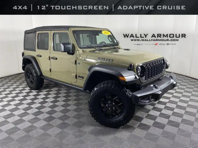 2025 Jeep Wrangler 4-Door Willys 4x4 for sale in Alliance, OH