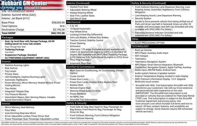 2025 GMC Sierra 1500 4WD Crew Cab Short Box SLT for sale in Monticello, IN