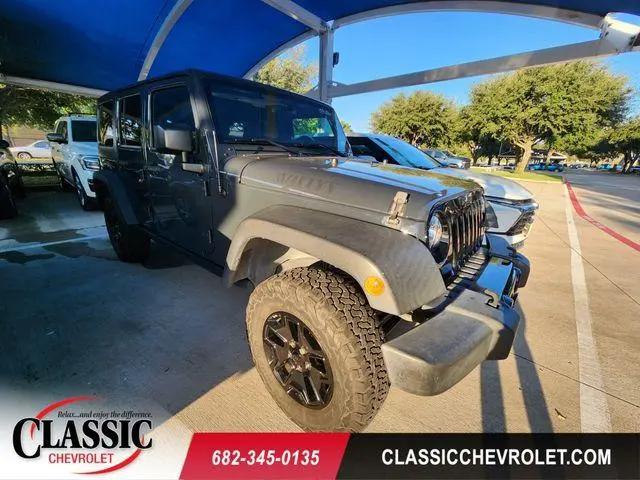 2018 Jeep Wrangler JK Unlimited Willy Wheeler W 4x4 for sale in Grapevine, TX