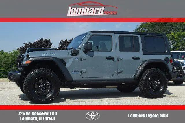 2025 Jeep Wrangler 4xe Willys 4xe for sale in Lombard, IL