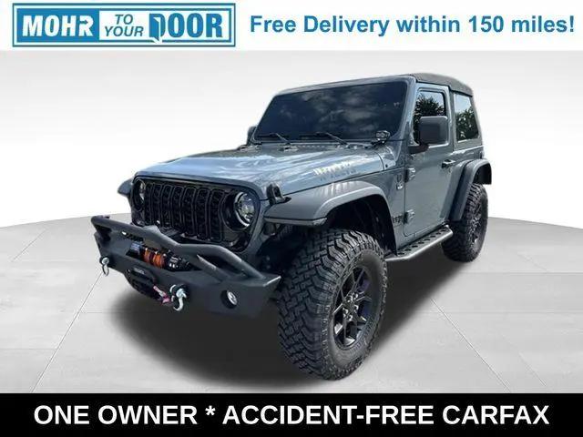 2025 Jeep Wrangler 2-Door Willys 4x4 for sale in Plainfield, IN