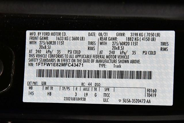 2021 Ford F-150 LARIAT