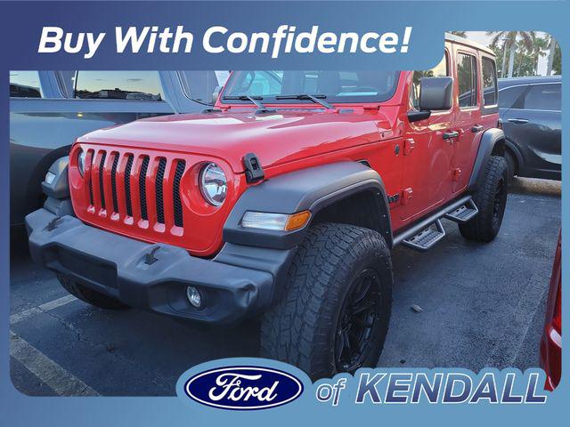 2023 Jeep Wrangler 4-Door Sport S 4x4 for sale in Miami, FL