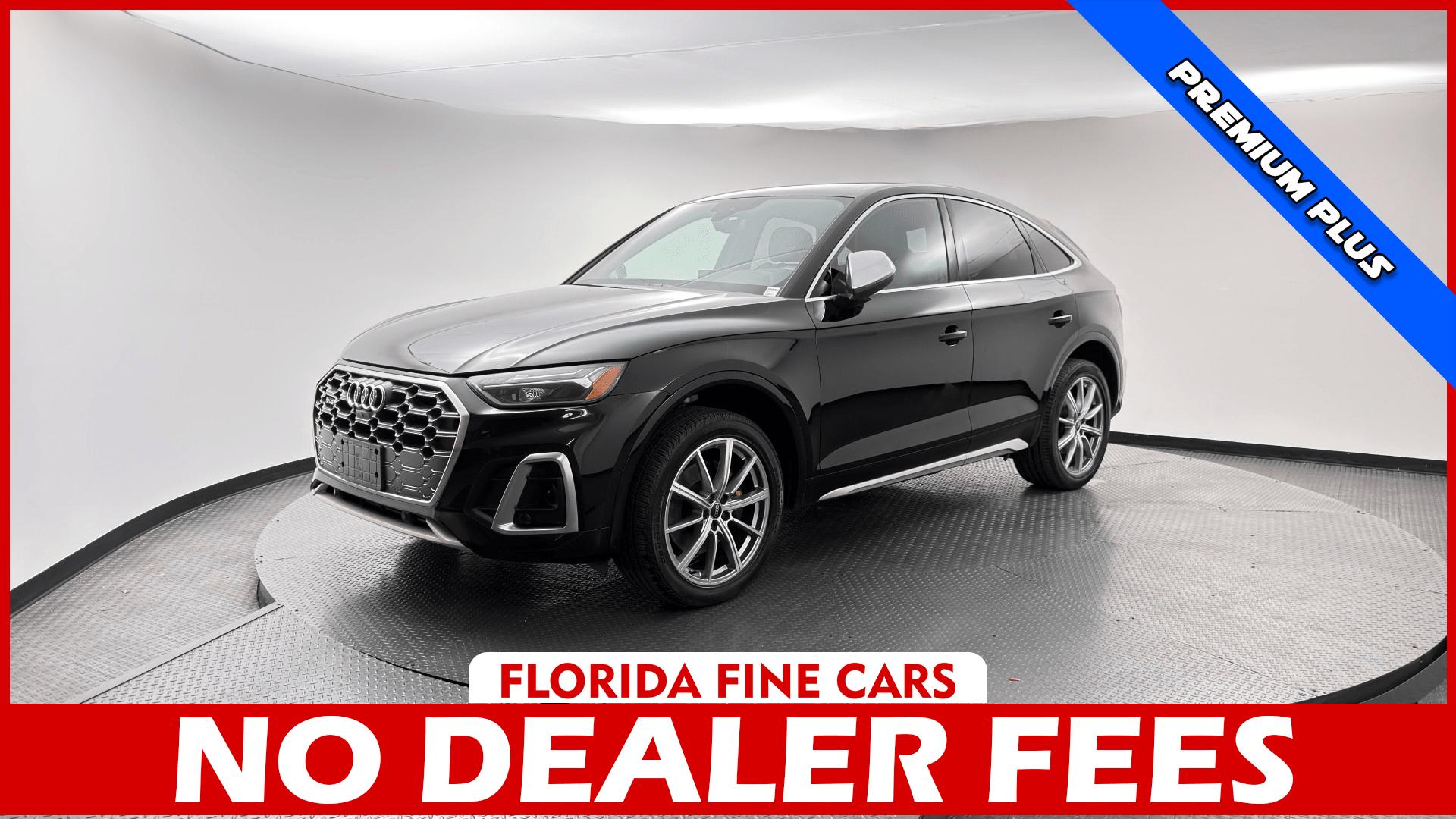 Black 2023 Audi SQ5 Sportback Sedan All-Wheel Drive Automatic