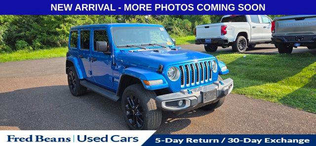 2022 Jeep Wrangler 4xe Unlimited Sahara 4x4 for sale in Doylestown, PA