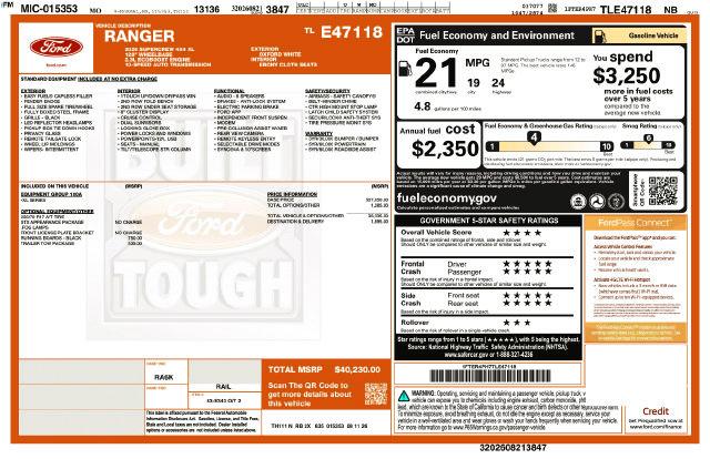 2026 Ford Ranger XL