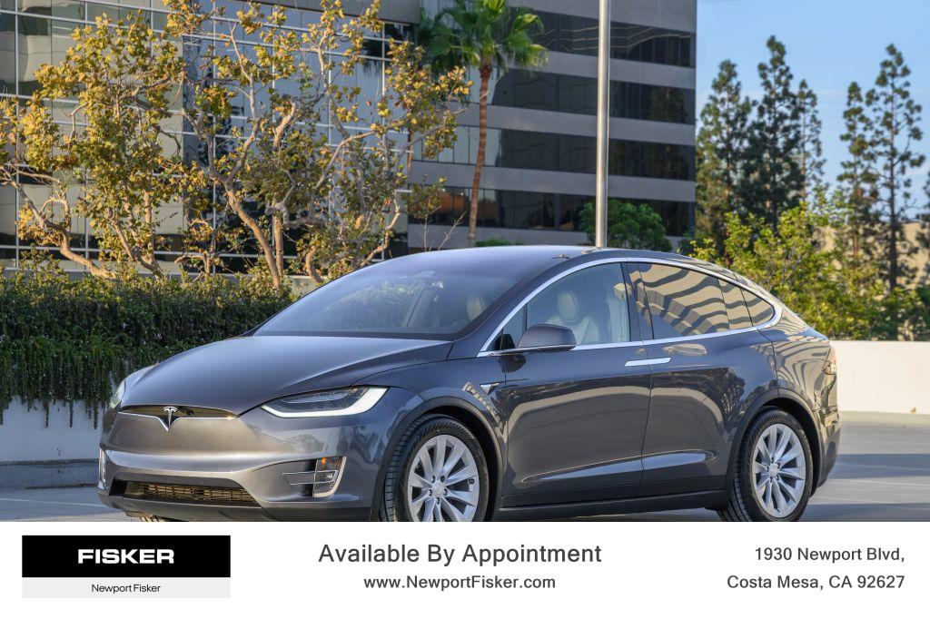 Used 2021 Tesla Model X Long Range Plus with VIN 5YJXCDE2XMF325222 for sale in Costa Mesa, CA