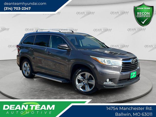 2015 Toyota Highlander Limited Platinum V6 for sale in BALLWIN, MO