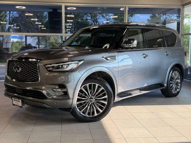 2019 INFINITI QX80 LUXE for sale in East Dundee, IL