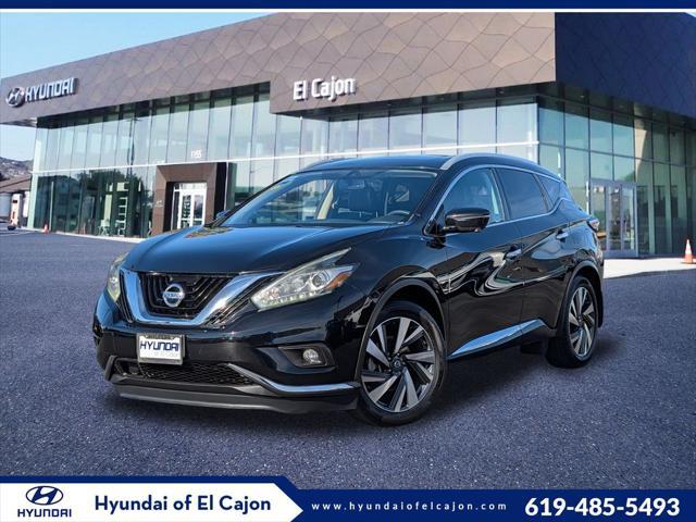 2017 Nissan Murano Platinum for sale in EL CAJON, CA
