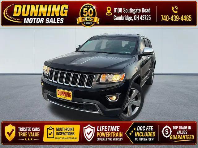 2016 Jeep Grand Cherokee Limited for sale near Cambridge, OH