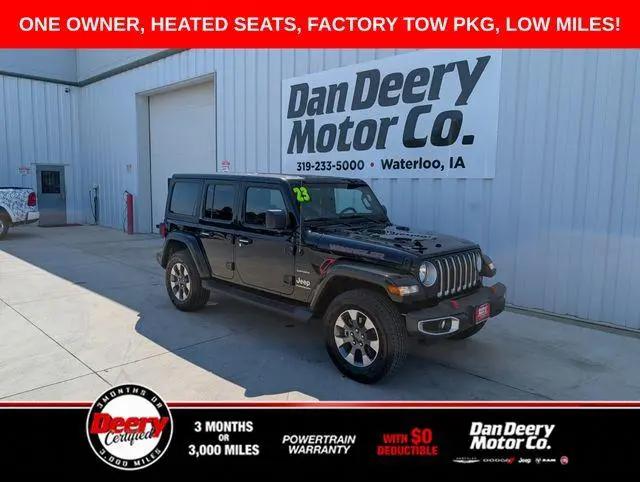 2023 Jeep Wrangler 4-Door Sahara 4x4 for sale in Waterloo, IA