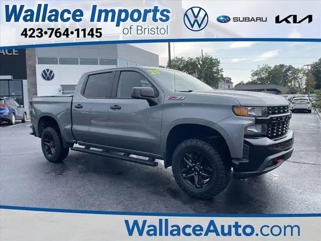 2020 Chevrolet Silverado 1500 4WD Crew Cab Short Bed Custom Trail Boss for sale in Bristol, TN