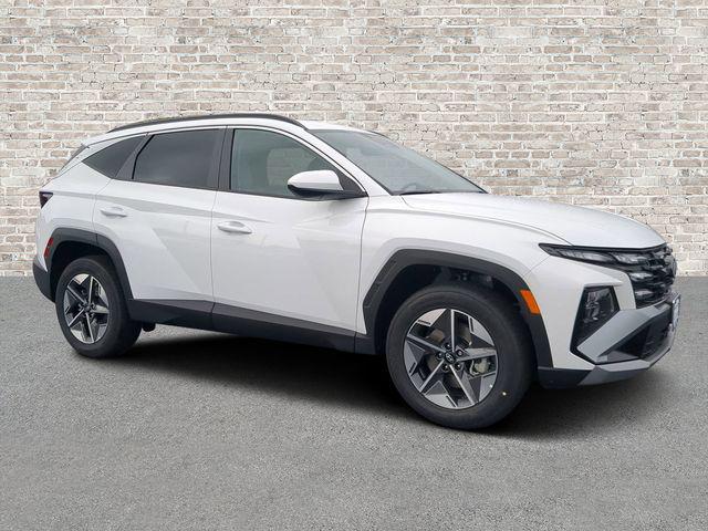 Serenity White Pearl 2025 Hyundai Tucson SUV / Crossover All-Wheel Drive 8-Speed Automatic