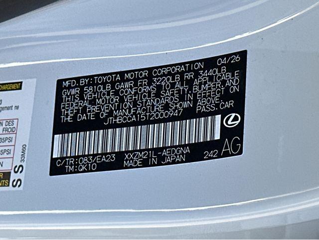 2026 Lexus ES 350 Premium