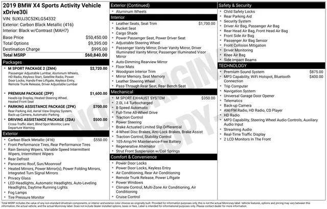 2019 BMW X4 for sale near Dayton, OH