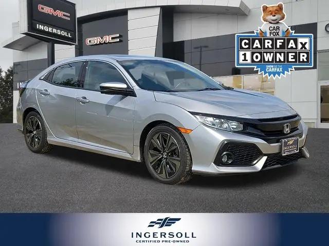 2017 Honda Civic EX-L for sale in Watertown, CT