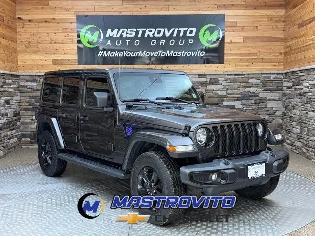 2022 Jeep Wrangler Unlimited Sahara Altitude 4x4 for sale in Yorkville, NY