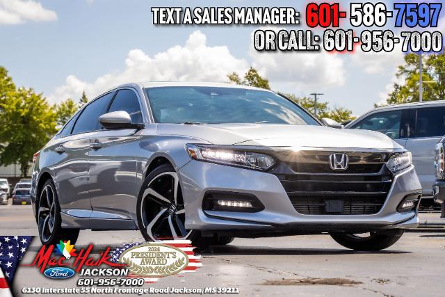 2018 Honda Accord Sport 2.0T for sale in Jackson, MS