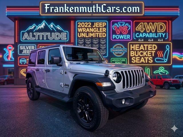 2022 Jeep Wrangler Unlimited Sport Altitude 4x4 for sale in Frankenmuth, MI