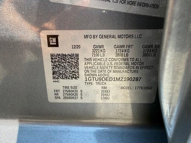 2021 GMC Sierra 1500 4WD Crew Cab Short Box SLT