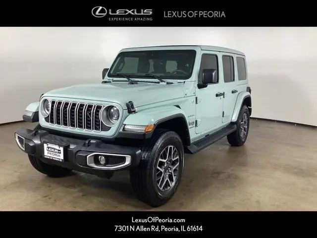 2024 Jeep Wrangler 4-Door Sahara 4x4 for sale in Peoria, IL