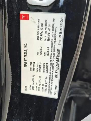 2018 Tesla Model 3 Long Range