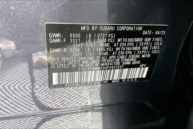 2023 Subaru Ascent Onyx Edition Limited 7-Passenger