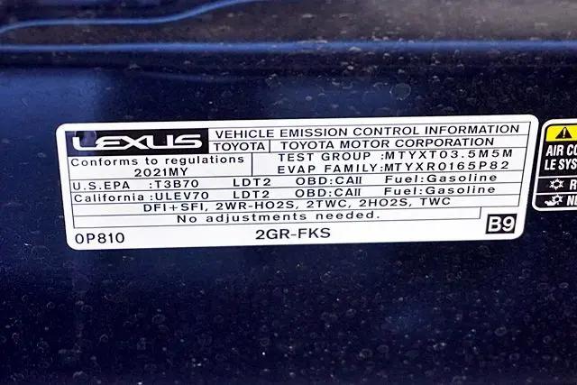 2021 Lexus RX 350 F SPORT Handling