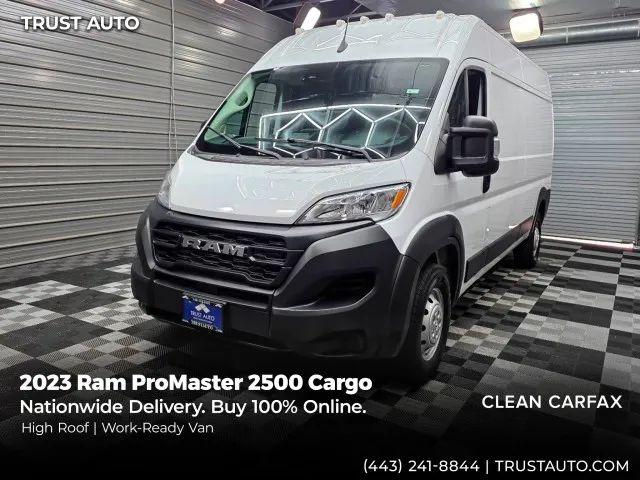 2023 Ram ProMaster 2500 Cargo Van High Roof 159" WB for sale in Sykesville, MD