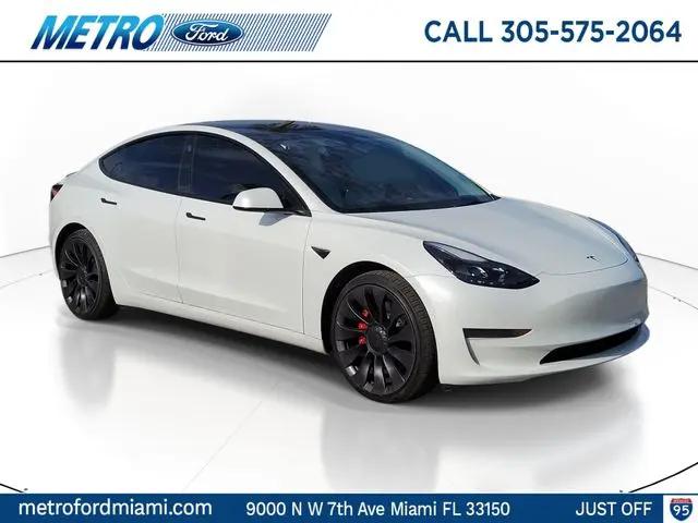 2022 Tesla Model 3 Performance Dual Motor All-Wheel Drive for sale in Miami, FL
