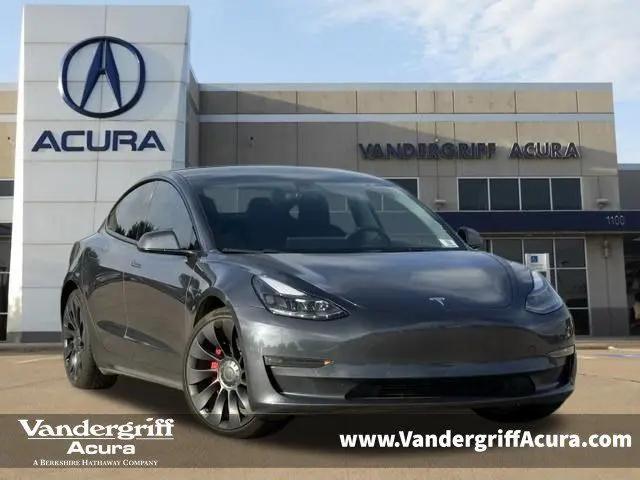 2022 Tesla Model 3 Performance Dual Motor All-Wheel Drive for sale in Arlington, TX